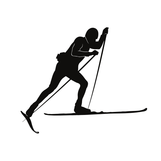logotyp, ikon för längdskidåkning.se